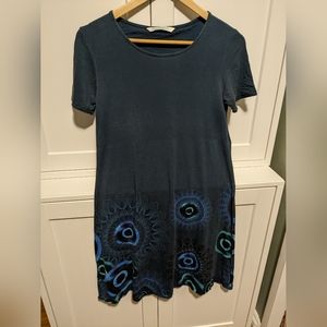 Navy jersey Desigual dress